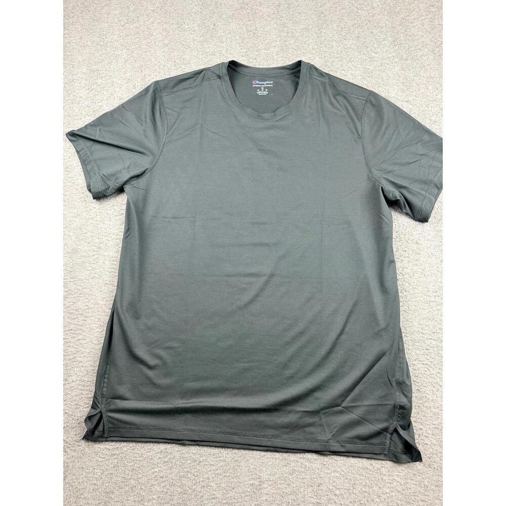 Champion Men’s T-Shirt Gray Short Sleeve Crew Neck Size XL Basic Tee NWT